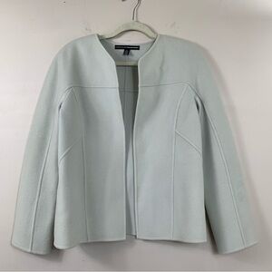 Linda Allard Ellen Tracy 100% Wool Blazer Cardigan size 8